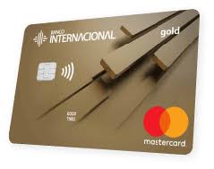 Banco Internacional – Tarjeta Visa Gold