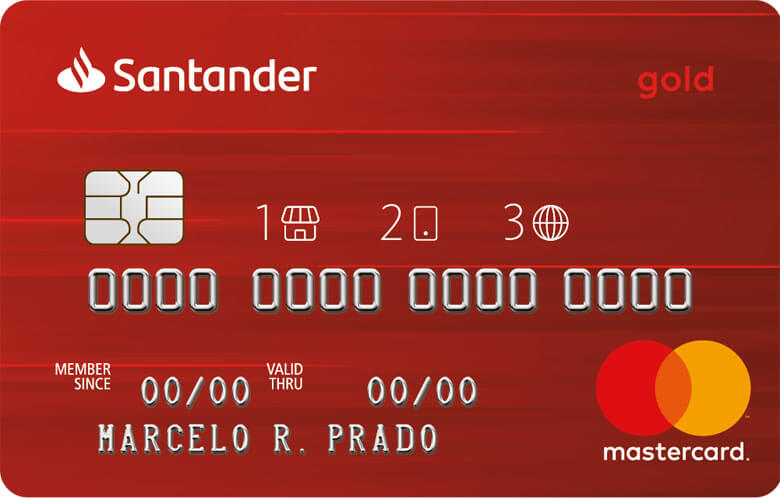 Mastercard Gold do Banco Santander